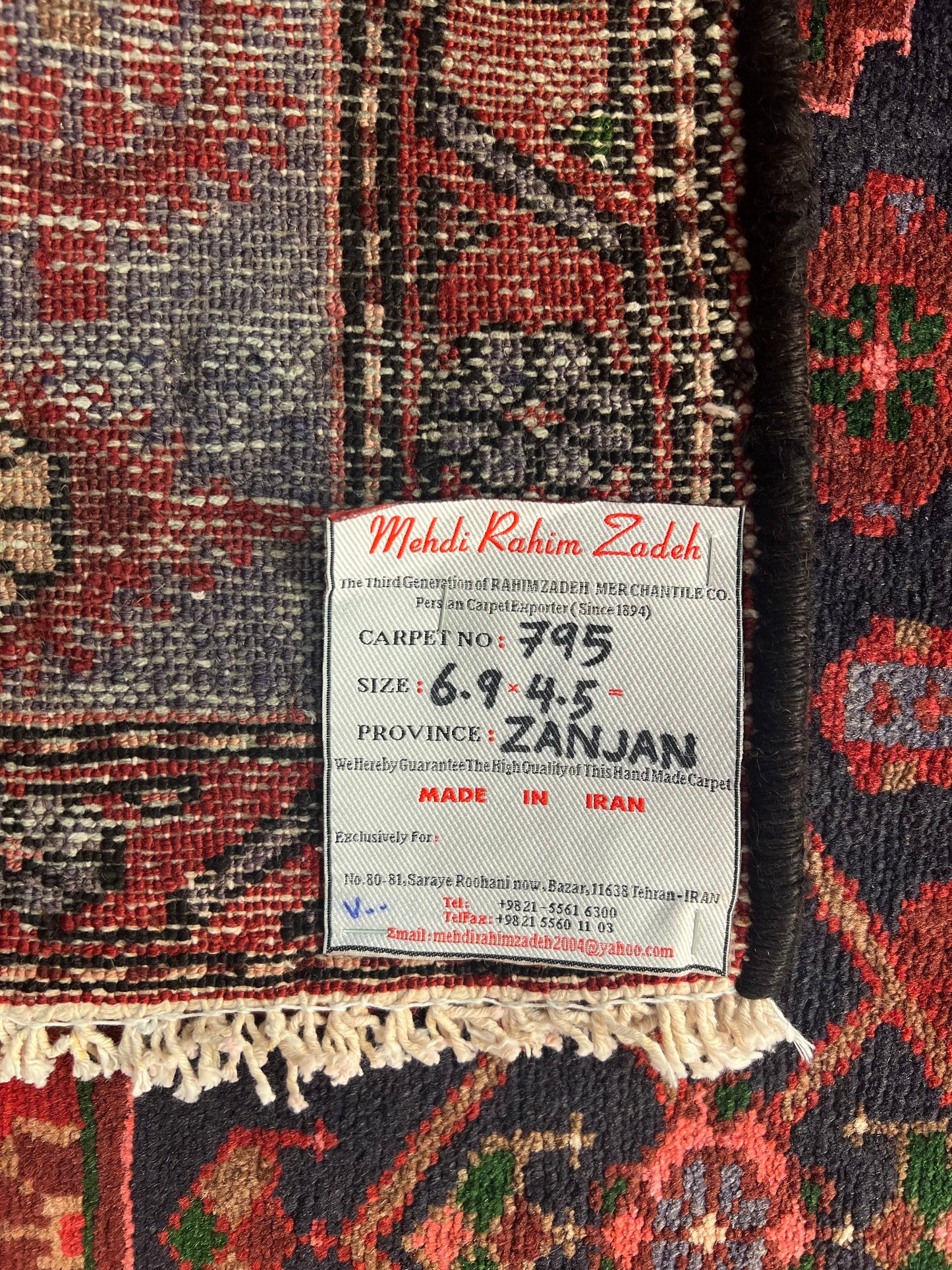 ZANJAN RUG