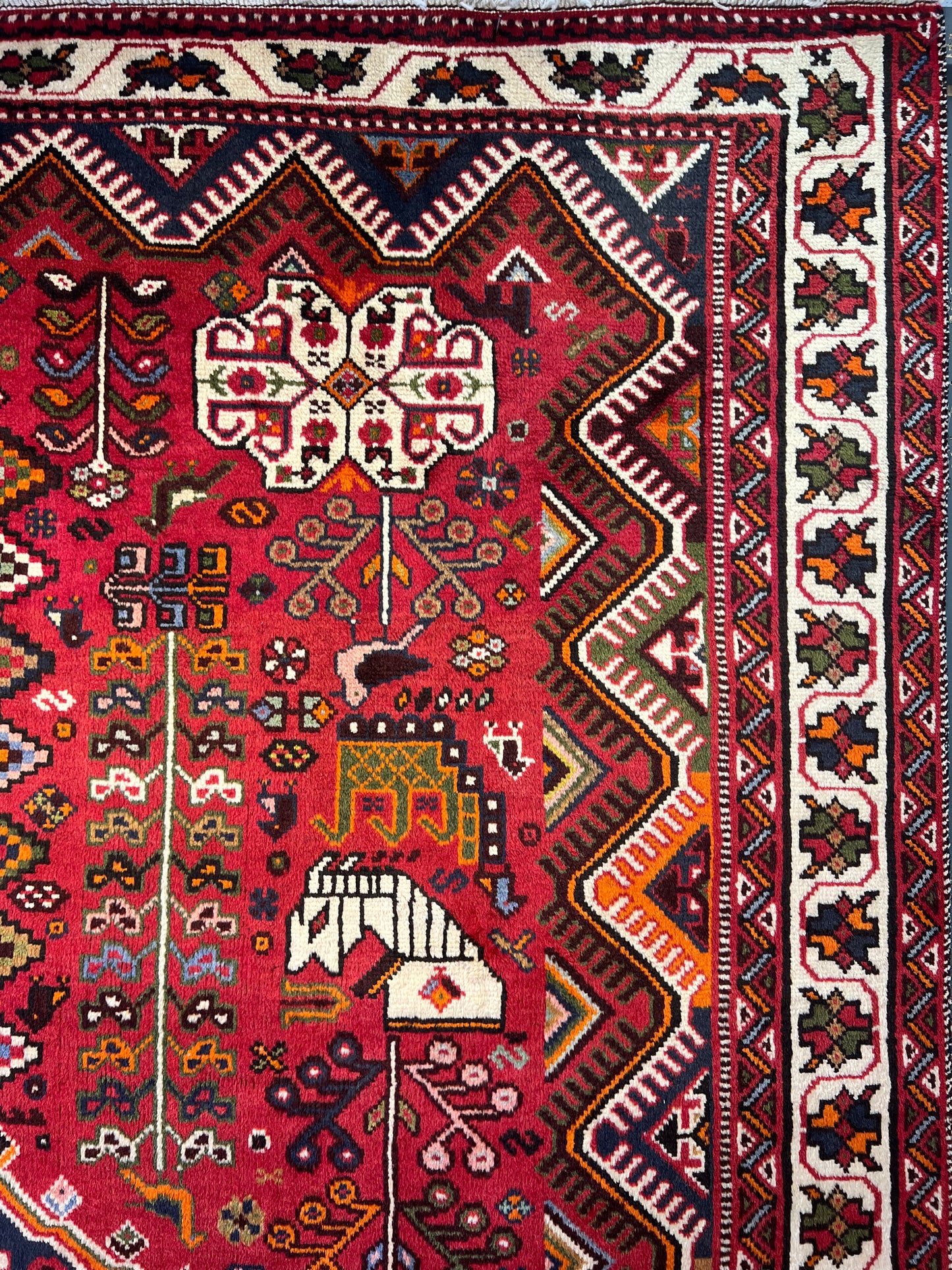 SHIRAZ RUG QASHQAEE