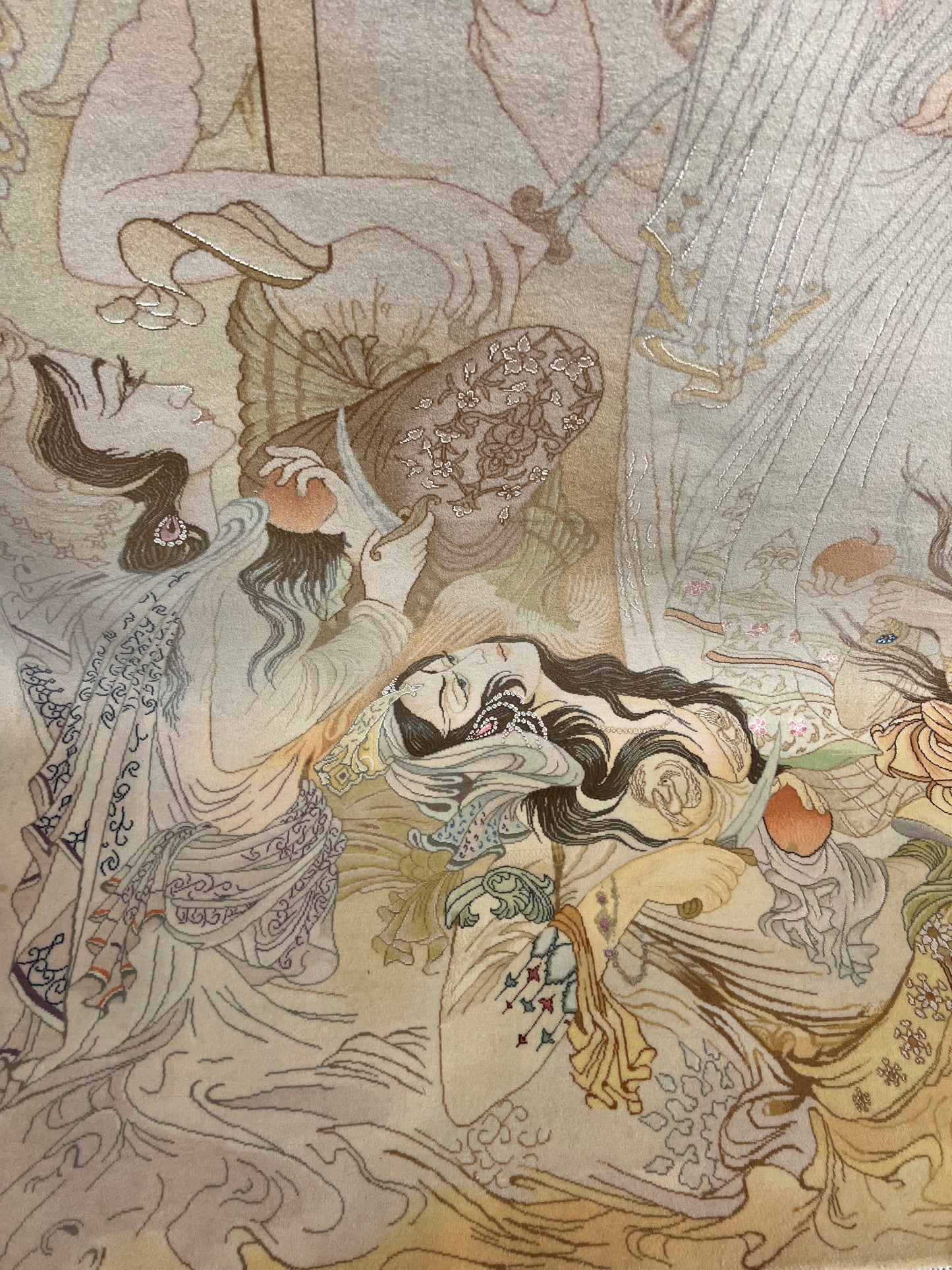 TABRIZ RUG  (60 RAJ) JOSEPH AND ZULEIKHA (POTIPHAR,S WIFE) LIMITED EDITION