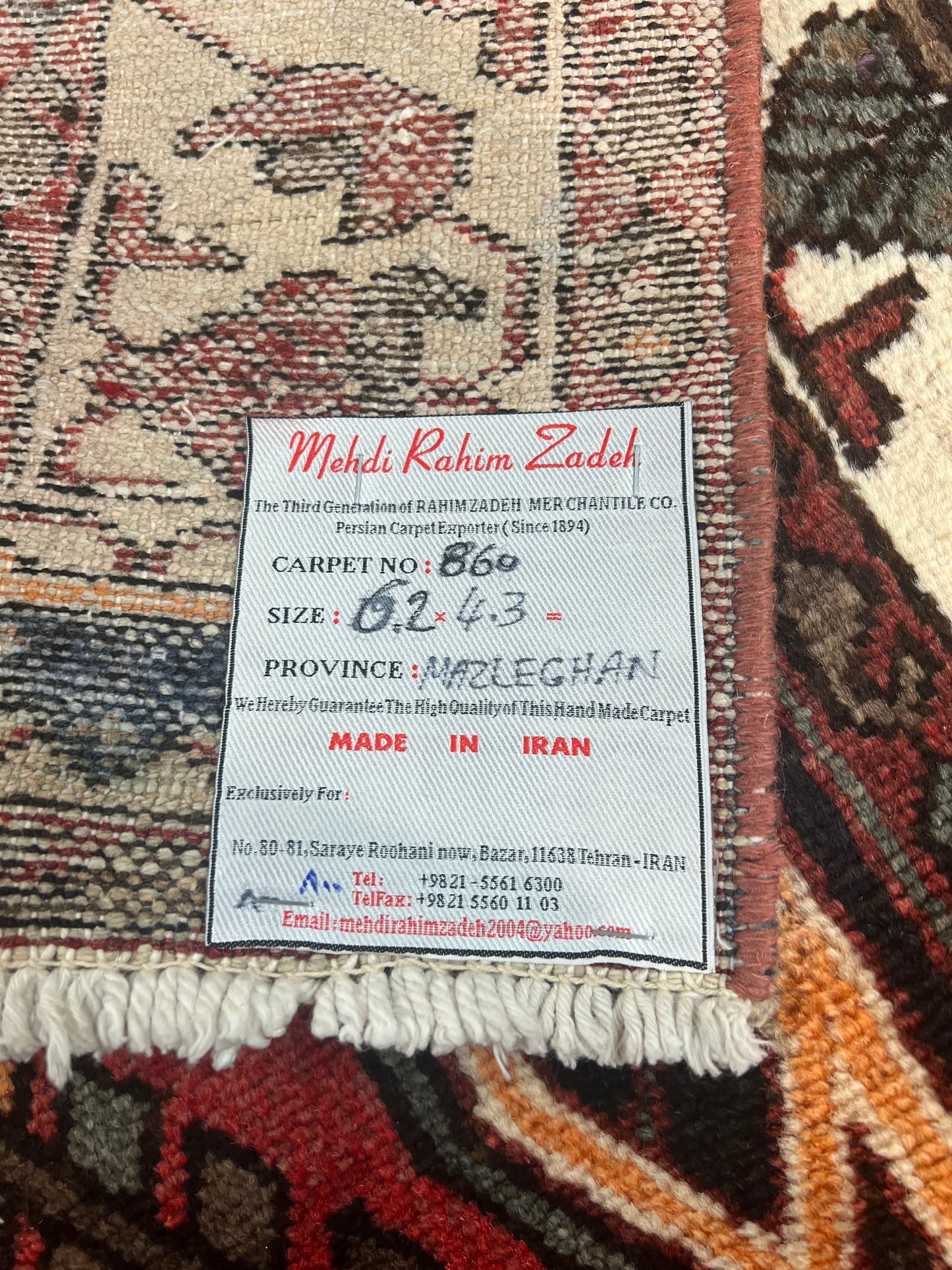 MAZLAGHAN RUG