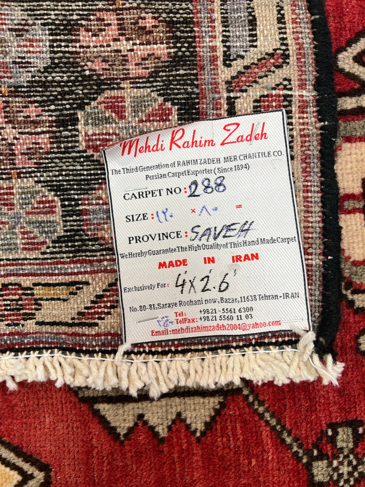 MAZLAGHAN RUG