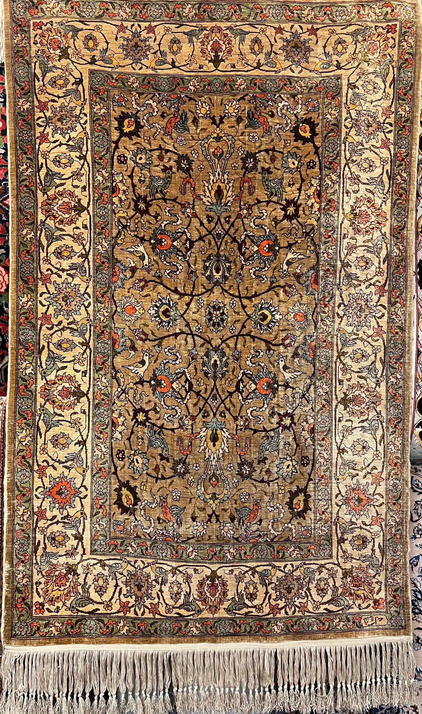 SILK RUG HEREKEH