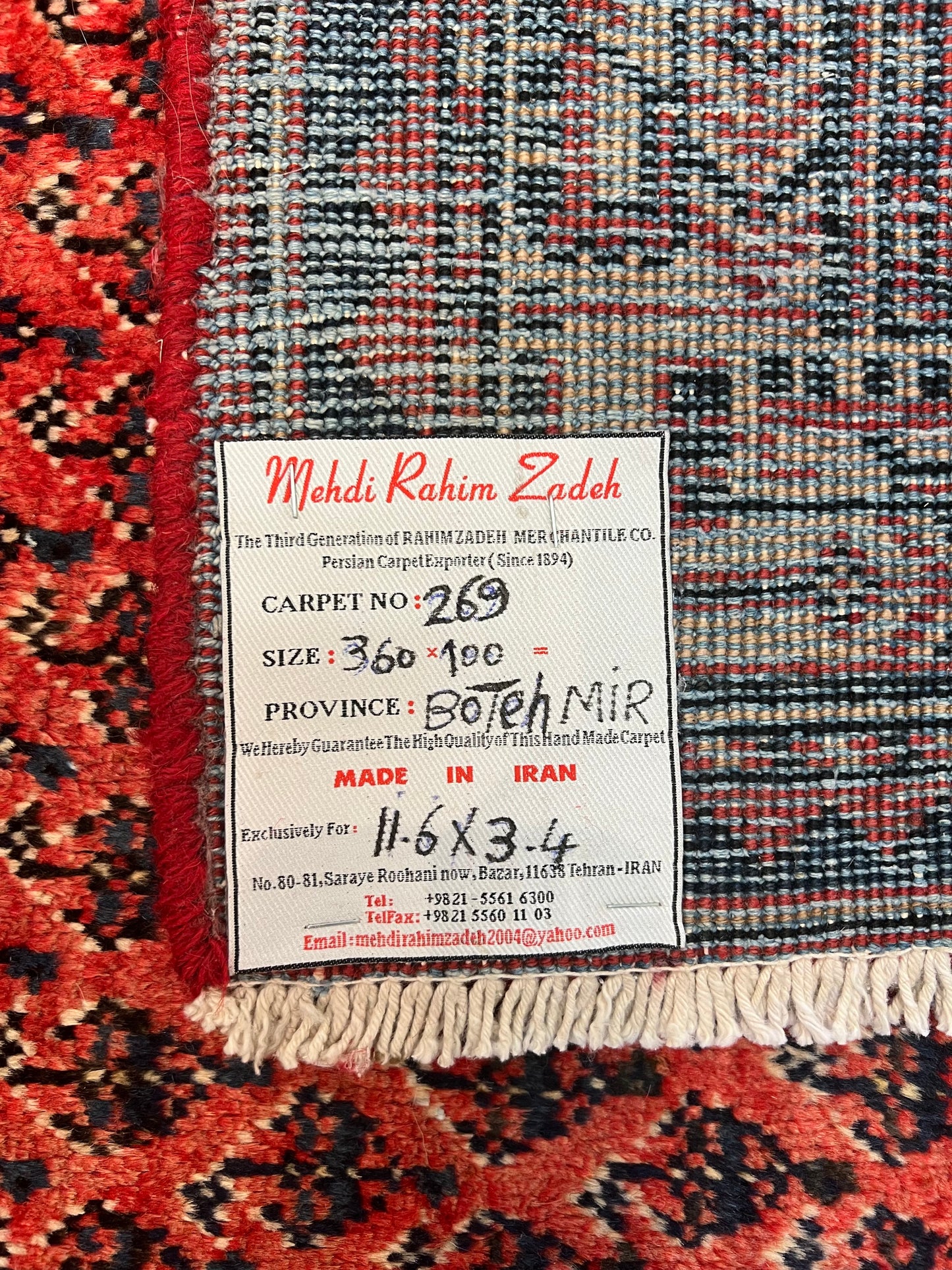 MIR RUG SARAVAND ARAK