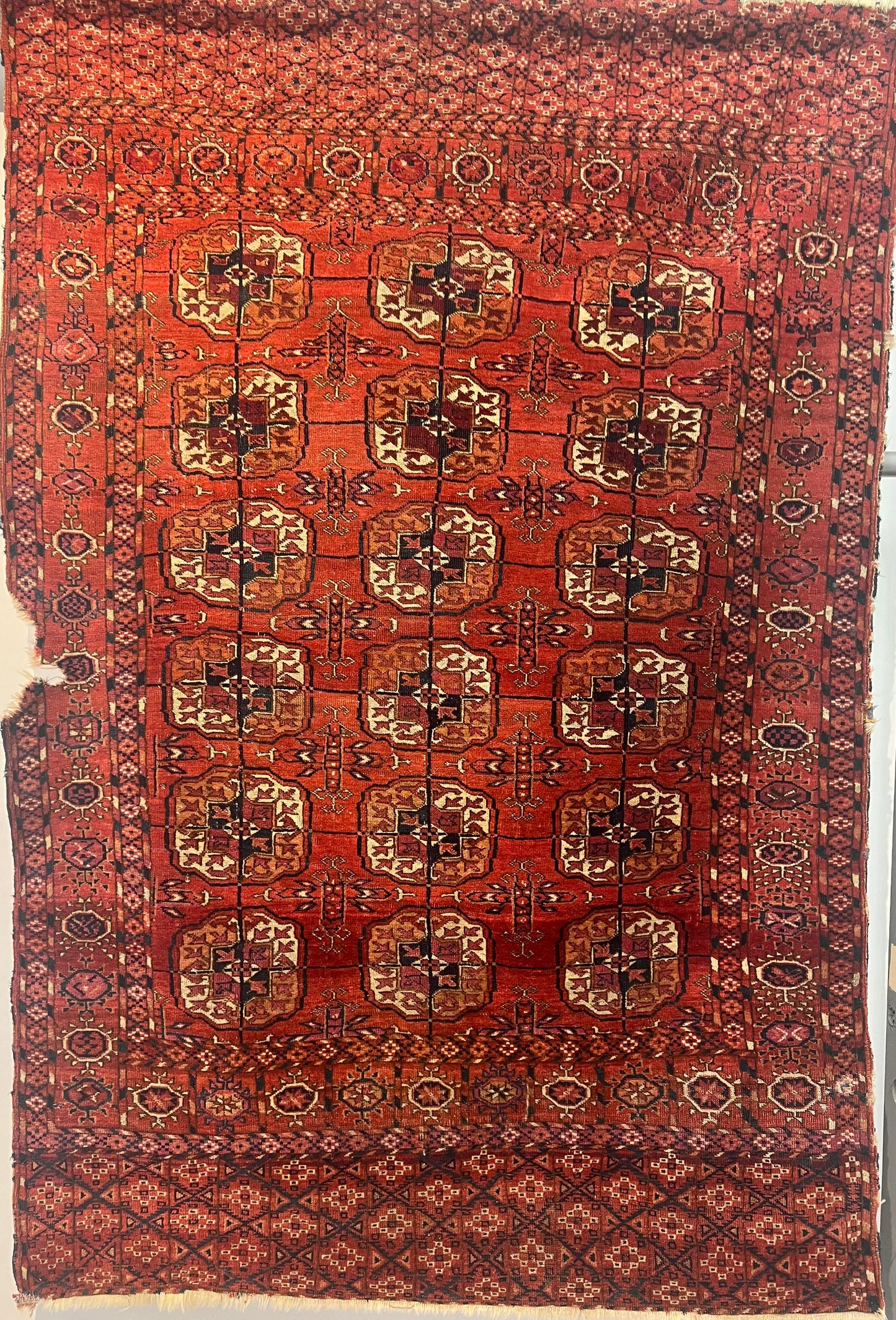 TURKMAN RUG YAMUUTY OLD ANTIQUE RUG