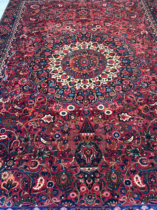 MOOD RUG 90 Years Old Signed by Moulaee co,