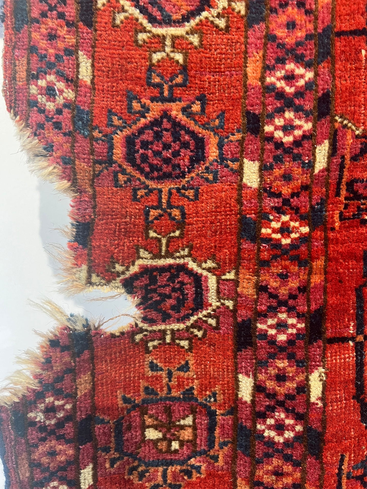 TURKMAN RUG YAMUUTY OLD ANTIQUE RUG