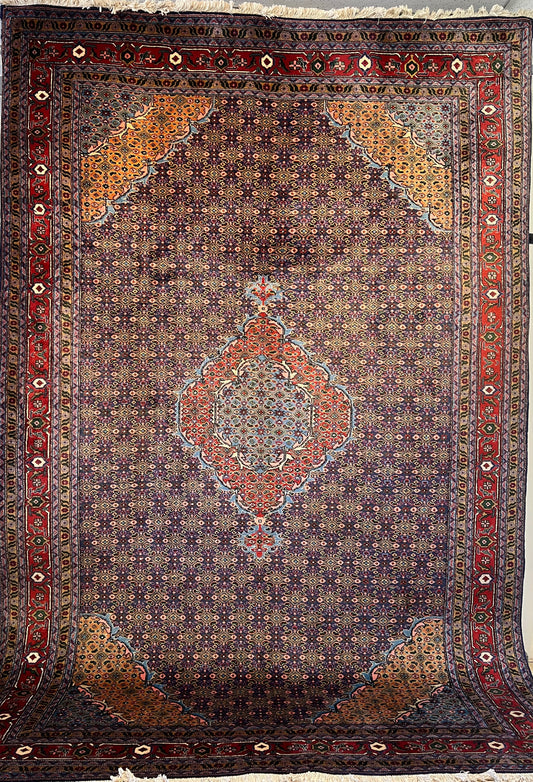ARDEBIL RUG AZARBAYJAN IRAN FISH PATTERN