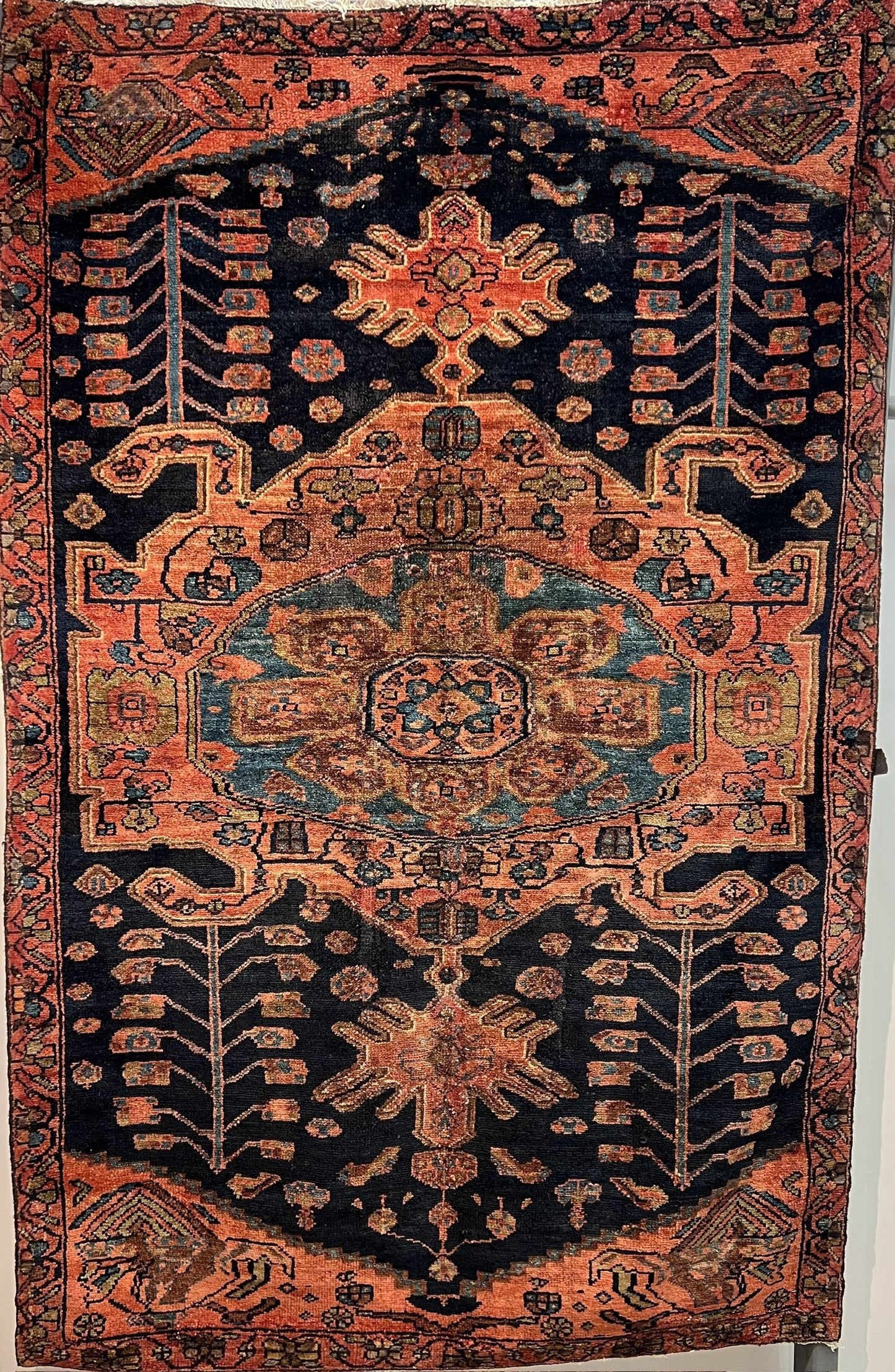 Zanjan 100 Years Old Wool on Cotton