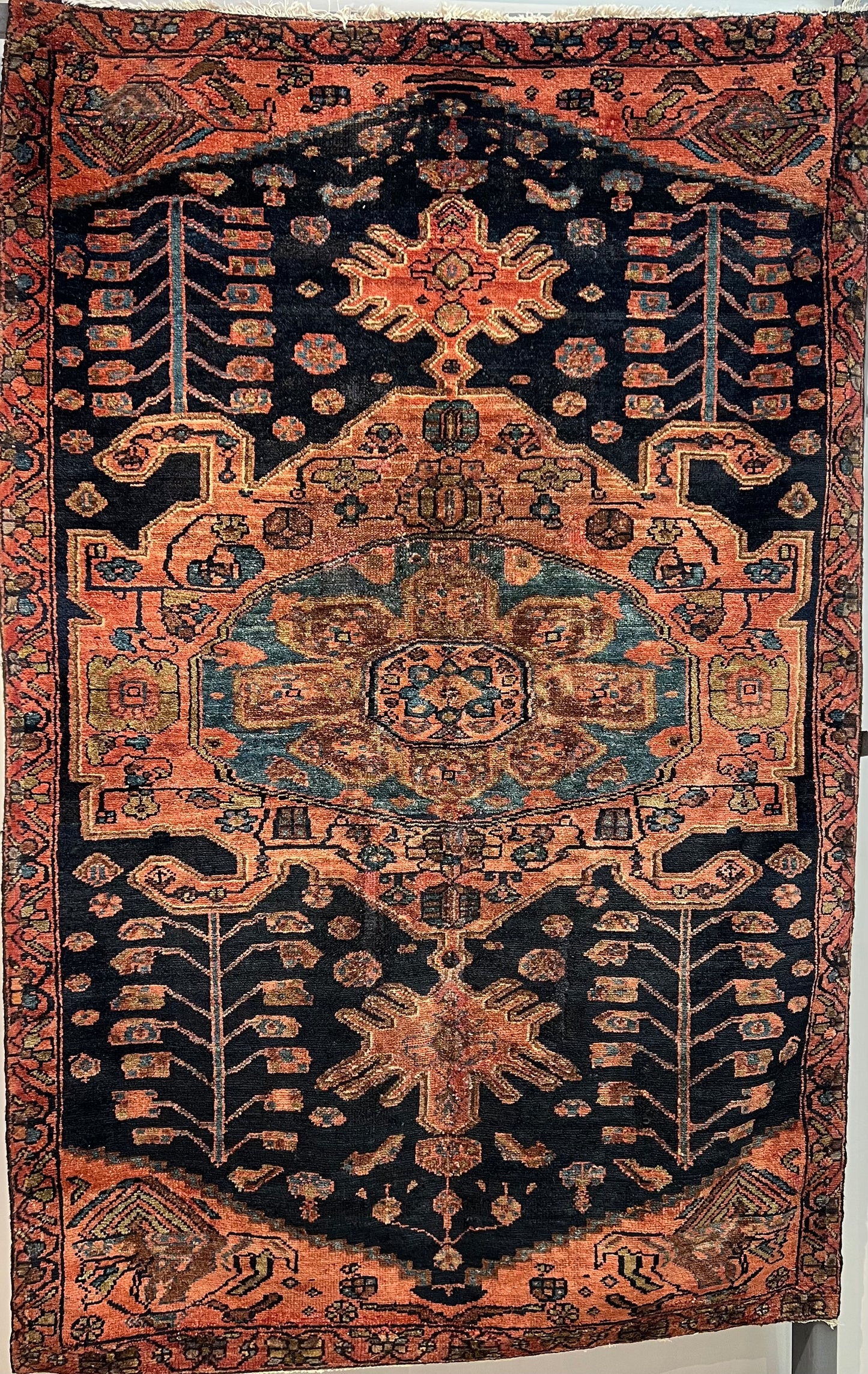 Zanjan 100 Years Old Wool on Cotton