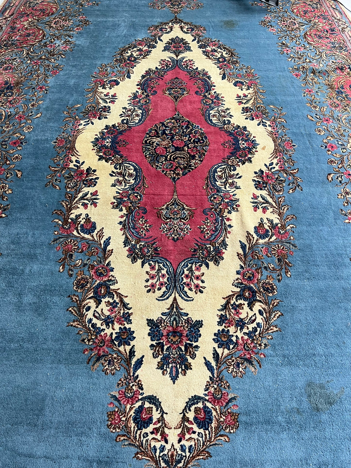 KERMAAN RUG Old Beautiful Kerman 90 JOFT