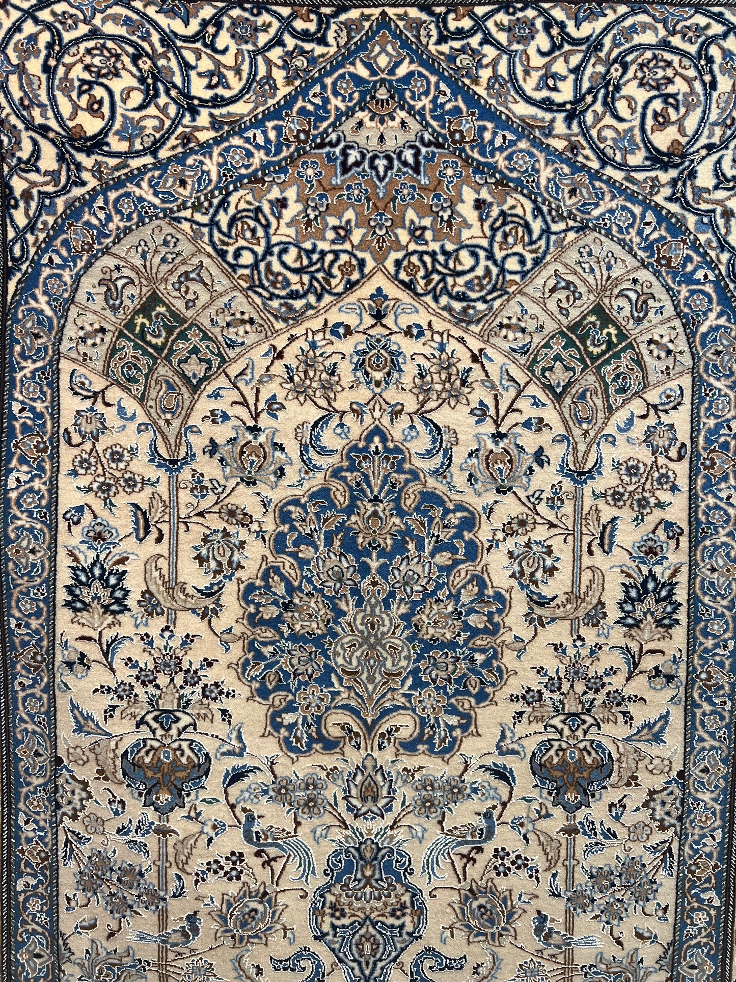 NAIN MEHRABI 4LA (820 KNOTS PER SQ.FEET) VERY FRINE  9