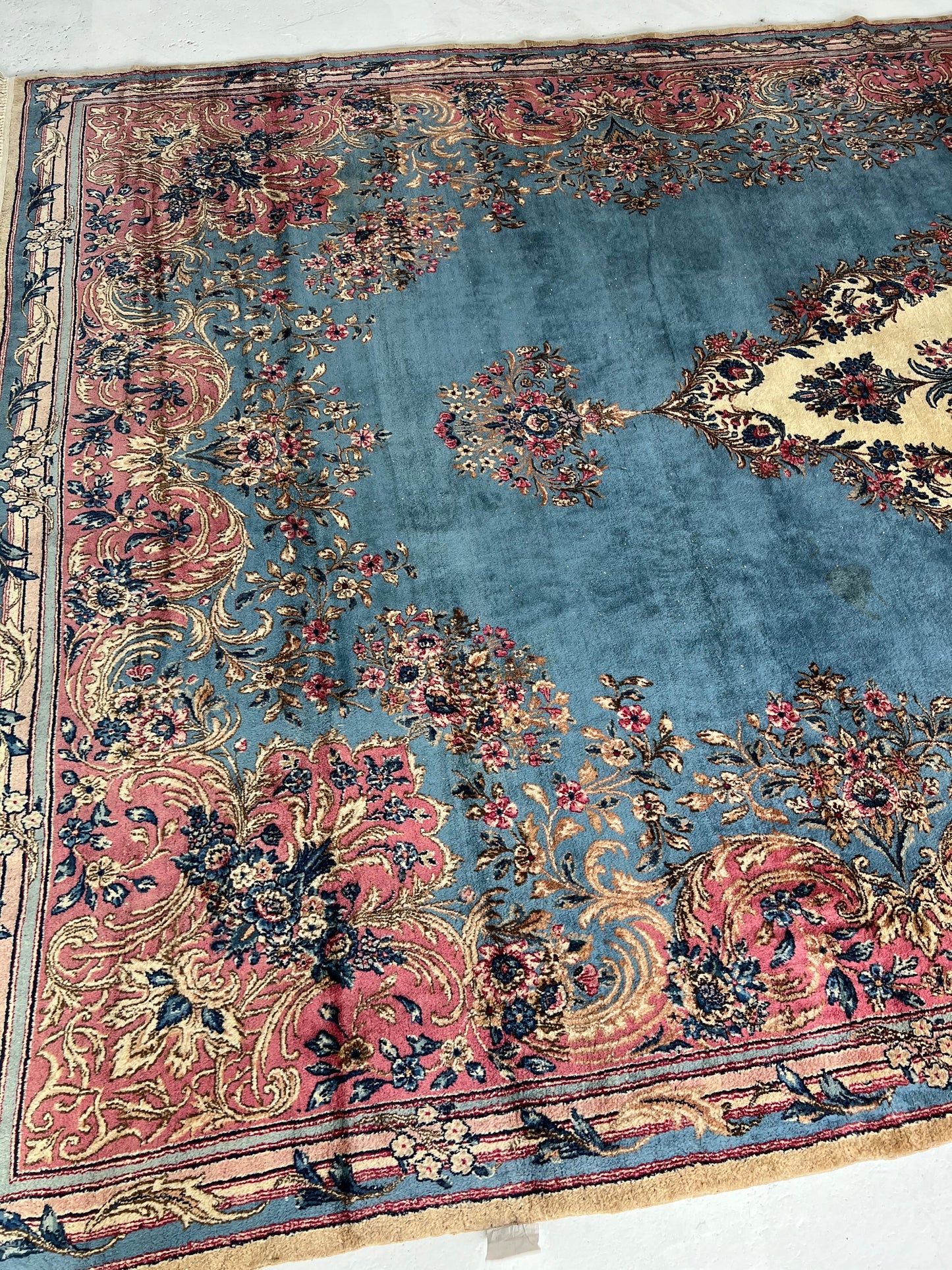 KERMAAN RUG Old Beautiful Kerman 90 JOFT