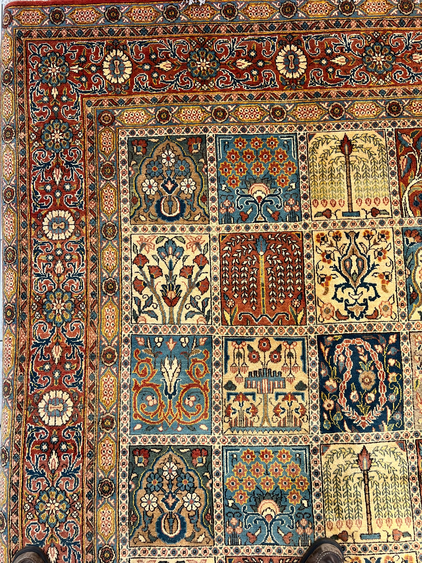 QOM RUG LAMB WOOL ( UNIQUE BY PATTERN) GOLESTAN