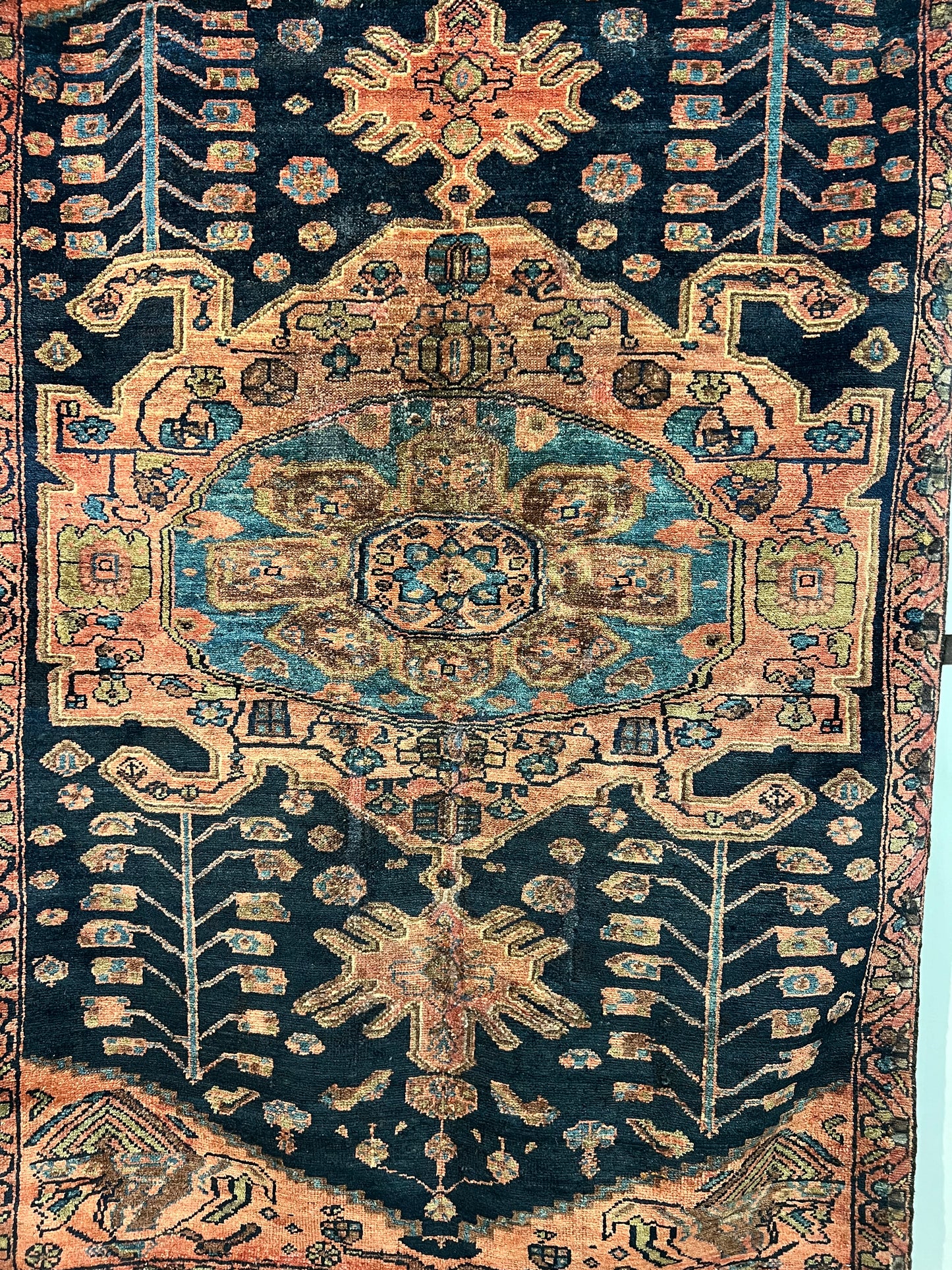 Zanjan 100 Years Old Wool on Cotton