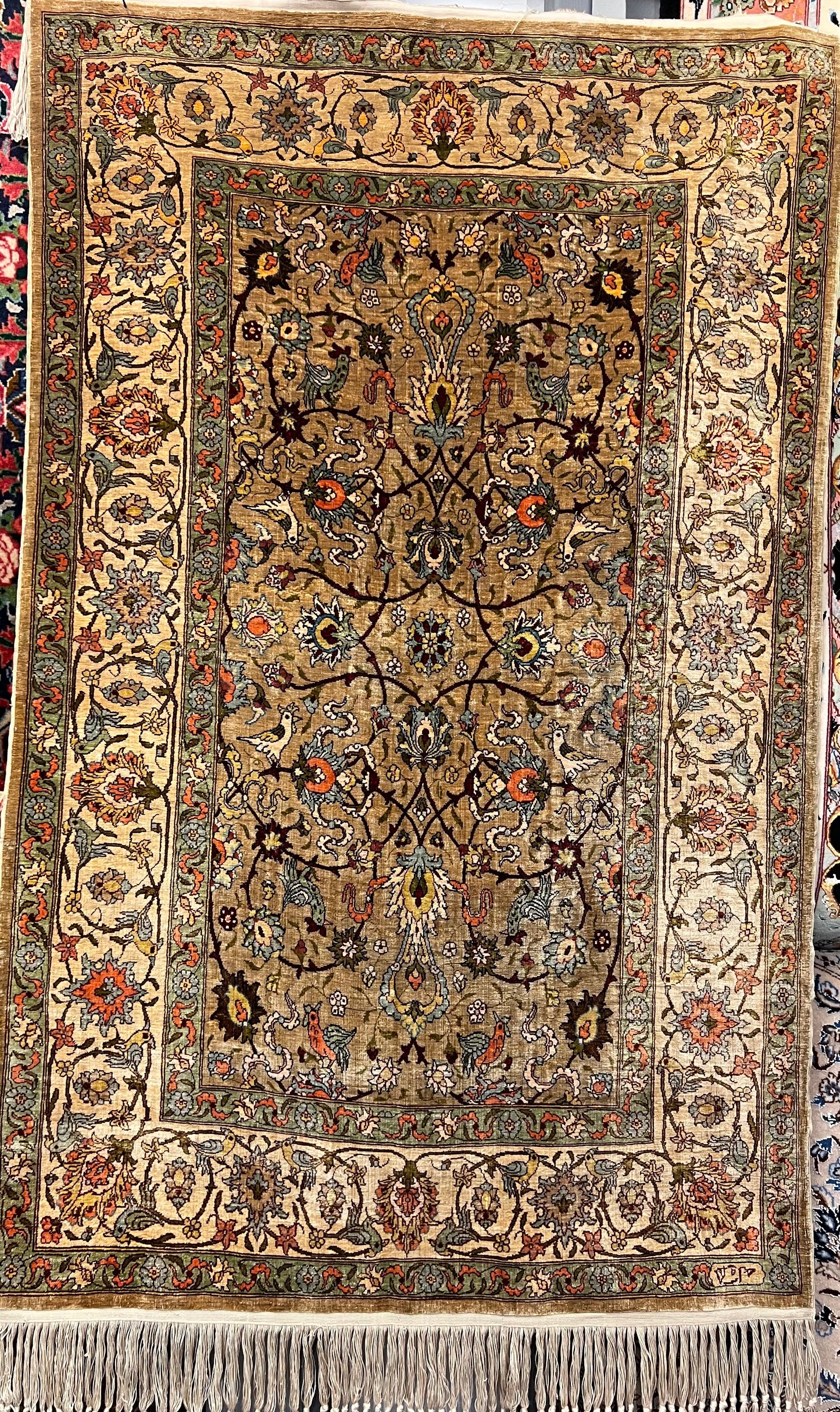SILK RUG HEREKEH