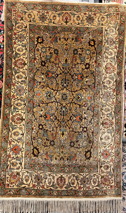 SILK RUG HEREKEH