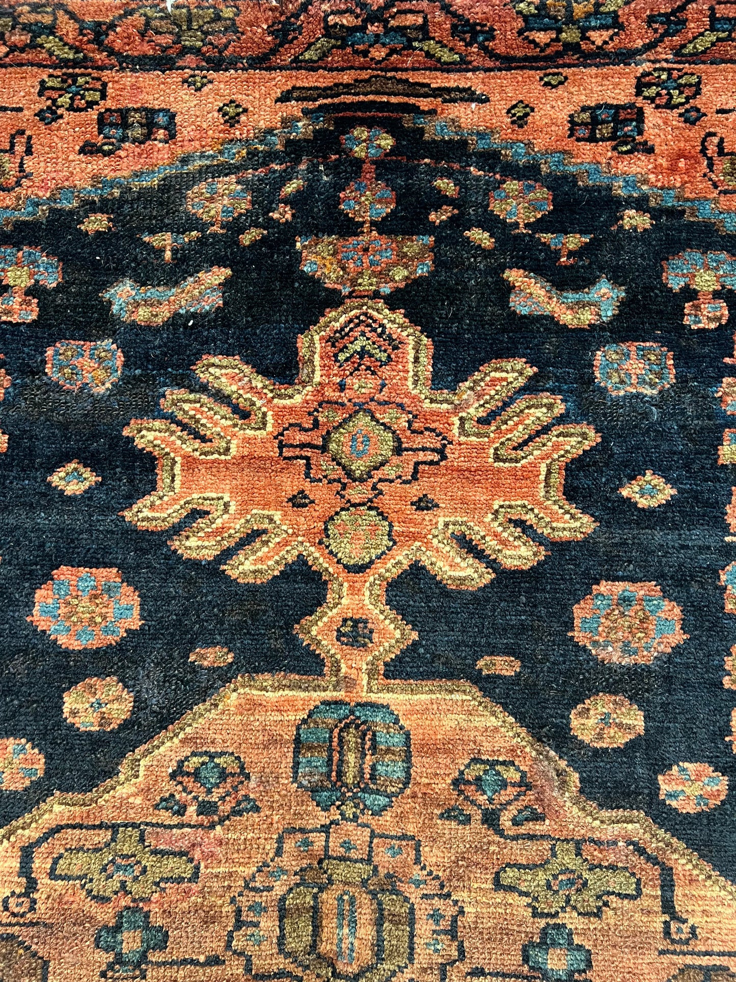 Zanjan 100 Years Old Wool on Cotton