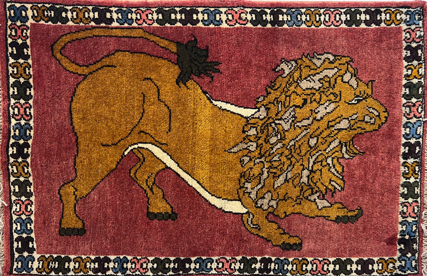 GABBEH RUG SHIRI(LION)
