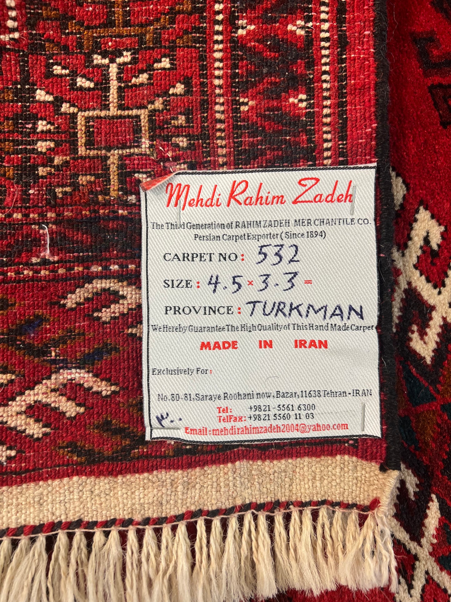 TURKMAN YAMOOTI  532