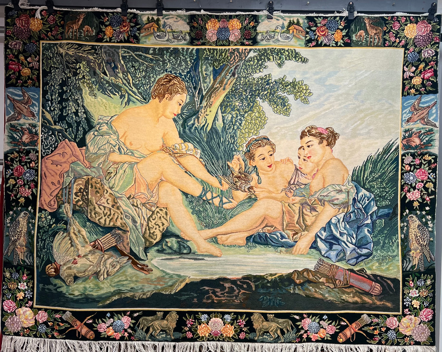 TABRIZ OLD (600 KNOTS OER SQ.INCHES)