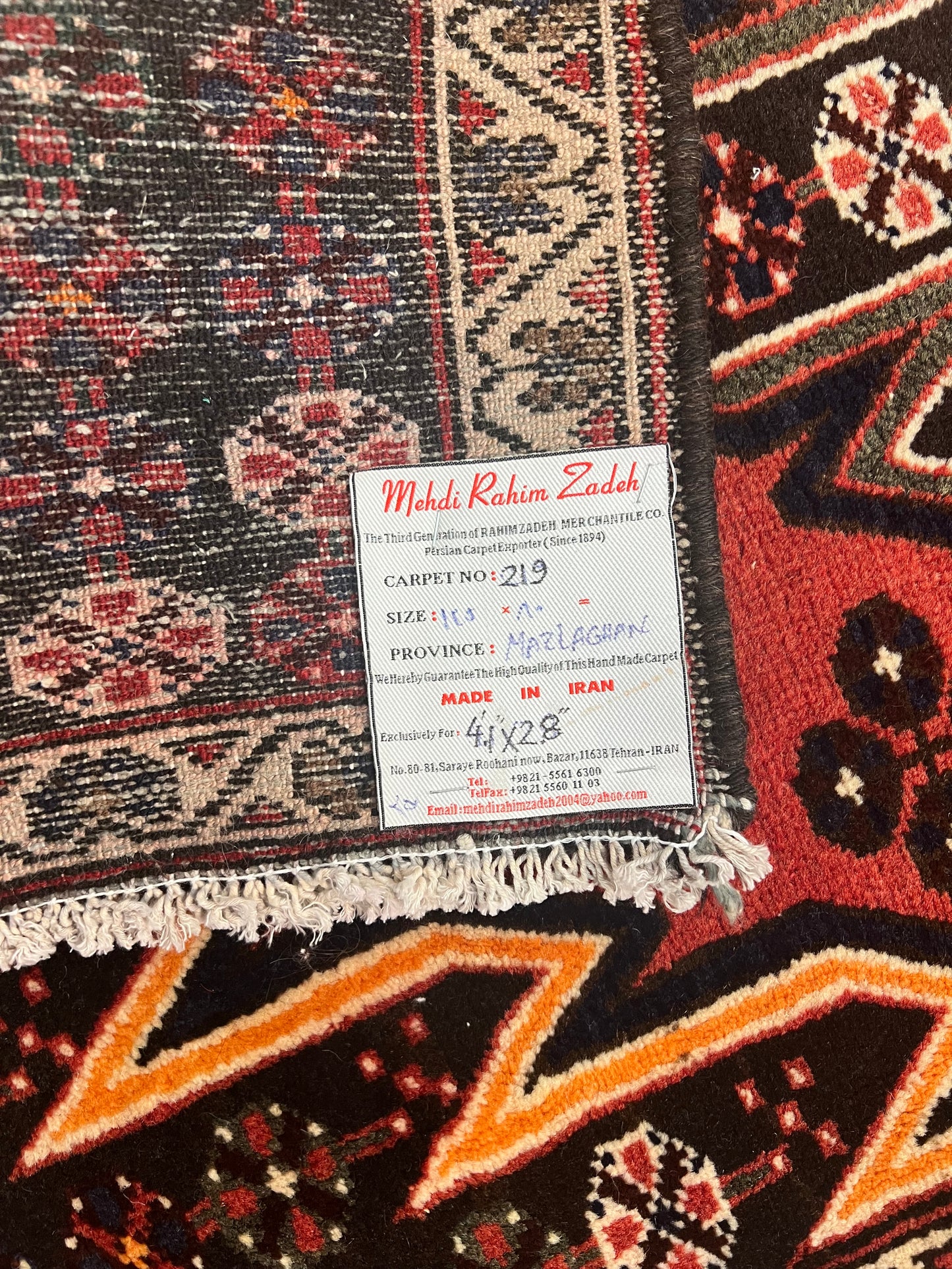 MAZLAGHAN RUG