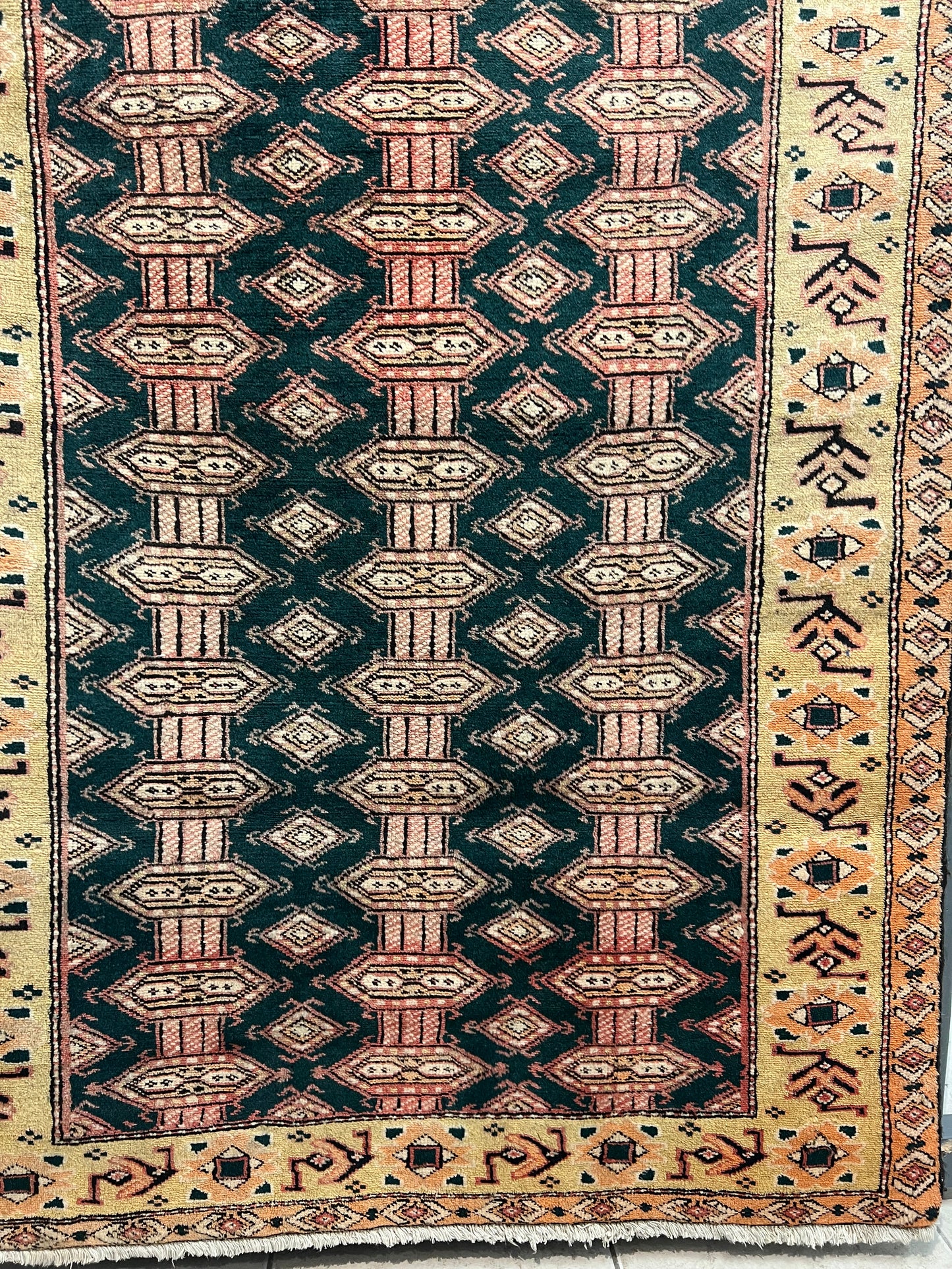 TURKMAN RUG GONBAD KAVOOS IRAN