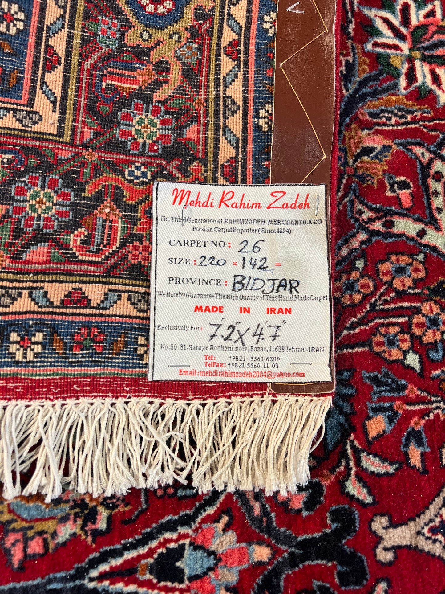 BIJAR (HALVAEE) RUG