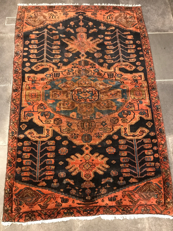 Zanjan 100 Years Old Wool on Cotton