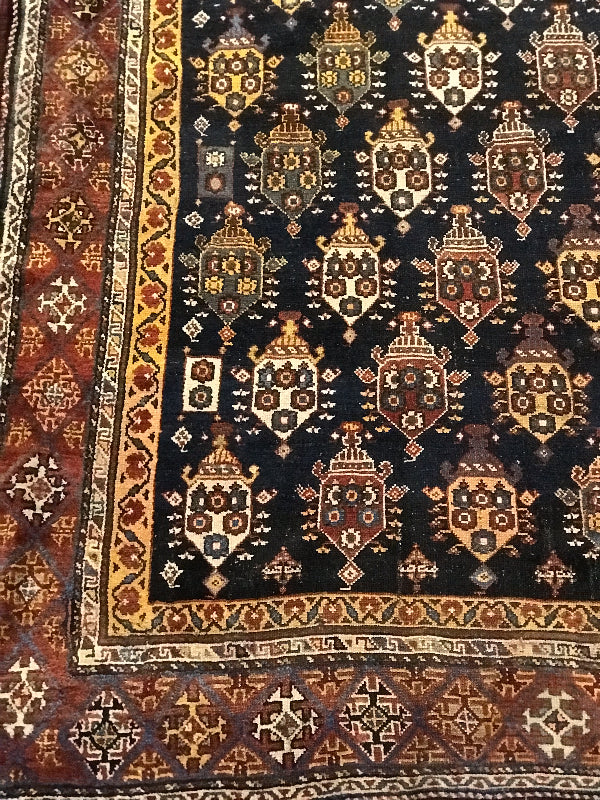 SHIRAZ RUG QASHQAI KASHKOOLI ANTIQUE