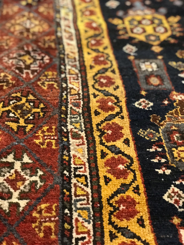SHIRAZ RUG QASHQAI KASHKOOLI ANTIQUE