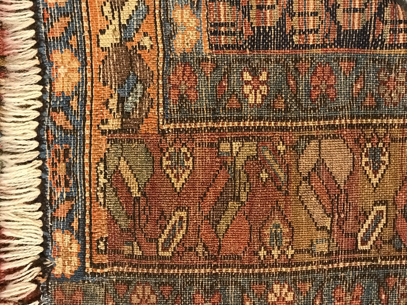 SHIRVAN ANTIQUE 100% WOOL AND OLD DESIGN