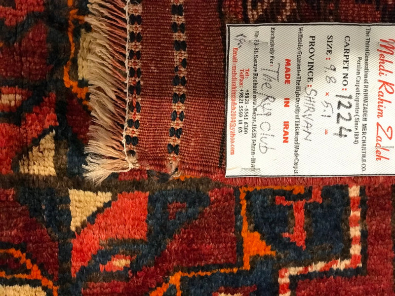 Shirvan Persian Hand made Rug