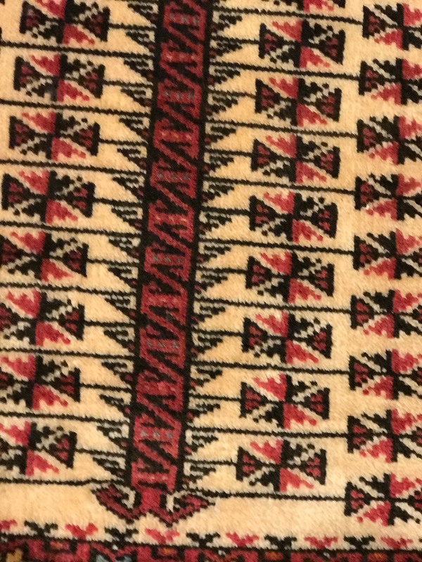 TURKMAN VERY FINE PRAYER RUG