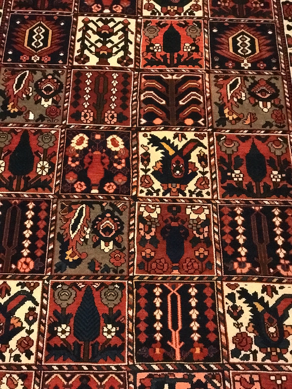 BAKHTIARI RUG KHESHTI OLD CHALSHOTOR