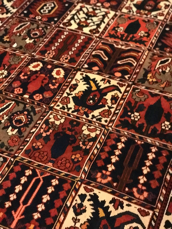 BAKHTIARI RUG KHESHTI OLD CHALSHOTOR