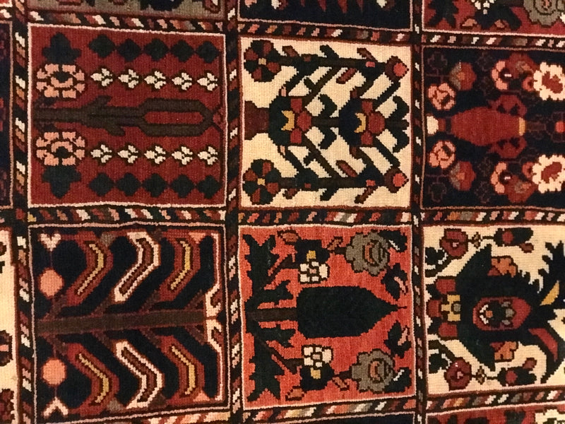BAKHTIARI RUG KHESHTI OLD CHALSHOTOR