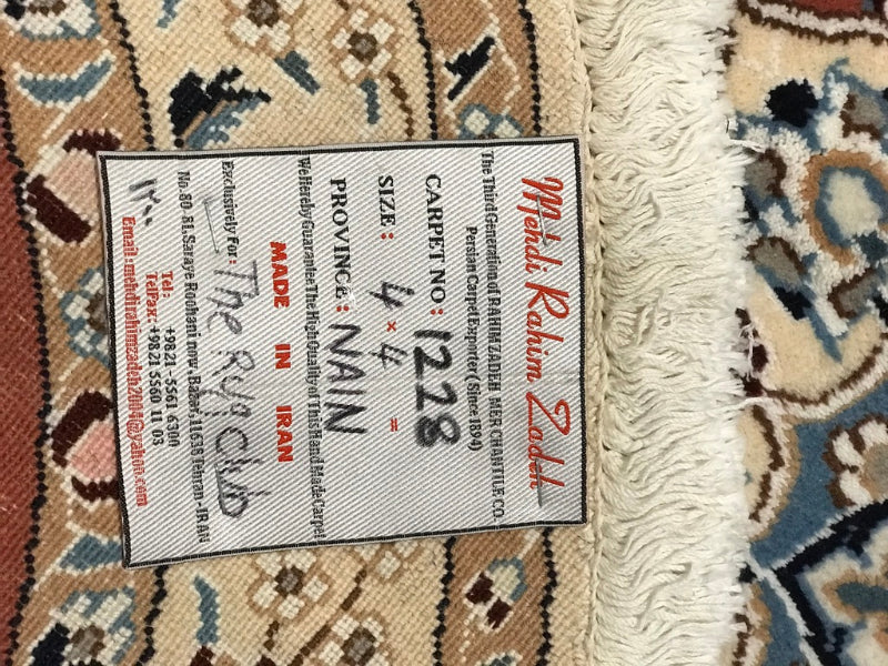 Nain RUG Persian Hand made Rug