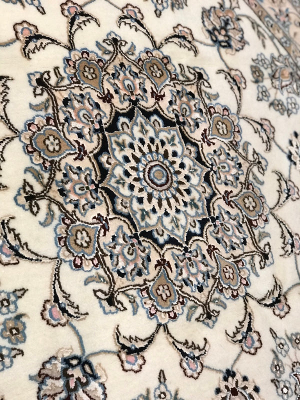 Nain RUG ROUND Persian Hand made Rug