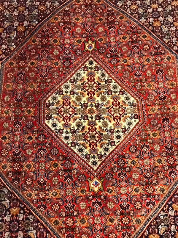 AFSHARI BIJAR ( TEKAB ) FISH PATTERN NATURAL DYE      85