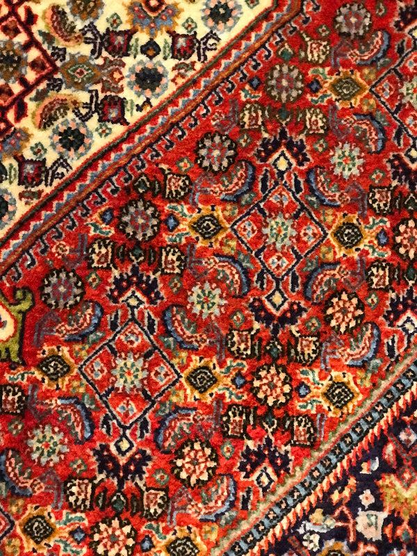 AFSHARI BIJAR ( TEKAB ) FISH PATTERN NATURAL DYE      85