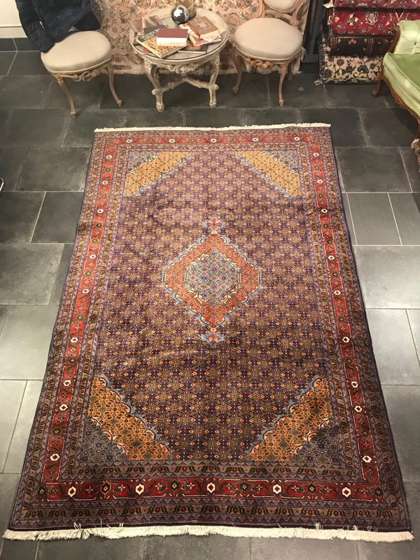 ARDEBIL RUG AZARBAYJAN IRAN FISH PATTERN