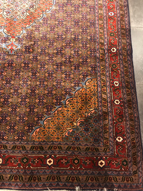 ARDEBIL RUG AZARBAYJAN IRAN FISH PATTERN