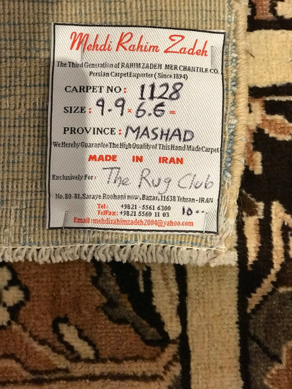 Mashad Persian Hand made Rug