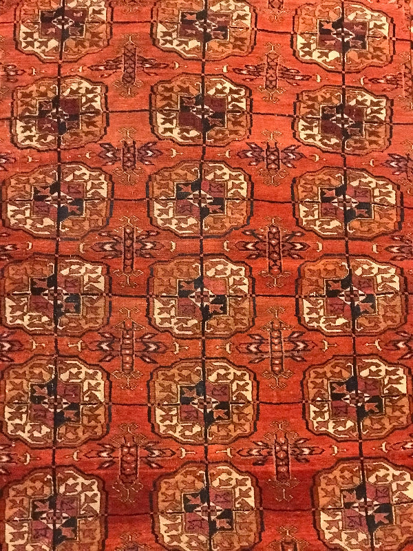 TURKMAN RUG YAMUUTY OLD ANTIQUE RUG