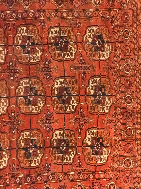 TURKMAN RUG YAMUUTY OLD ANTIQUE RUG