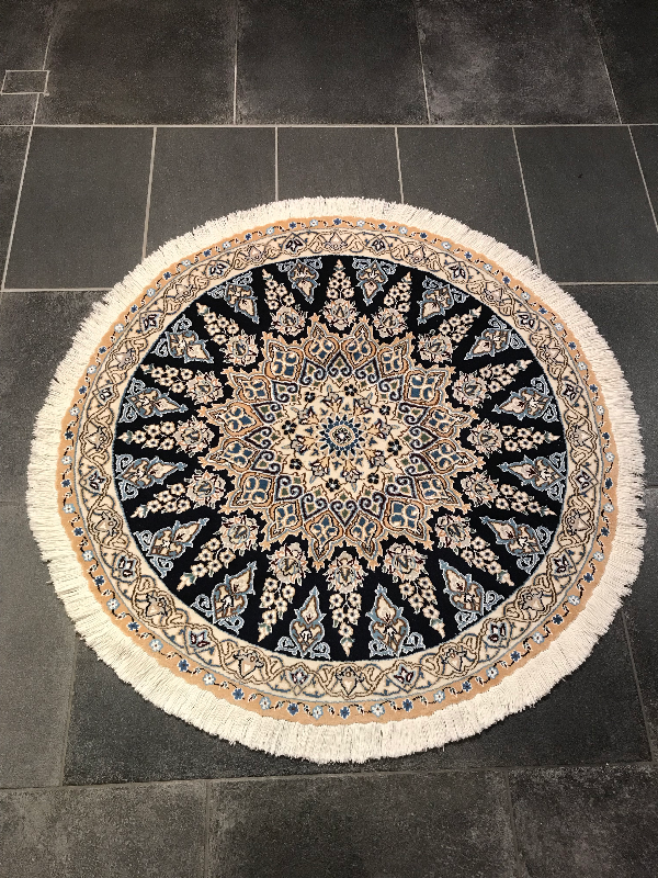 NAIN RUG FINE LAMB WOOL WITH SILK (9 LA) 1231