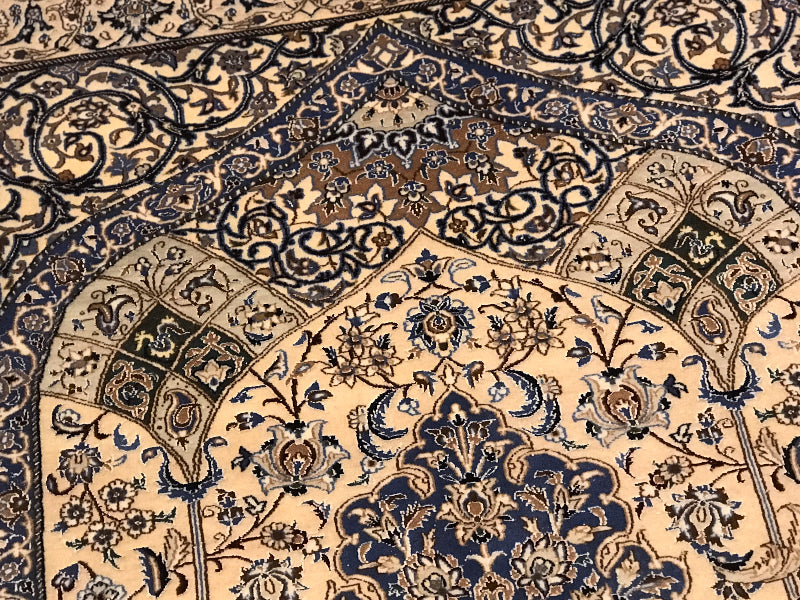 NAIN MEHRABI 4LA (820 KNOTS PER SQ.FEET) VERY FRINE  9