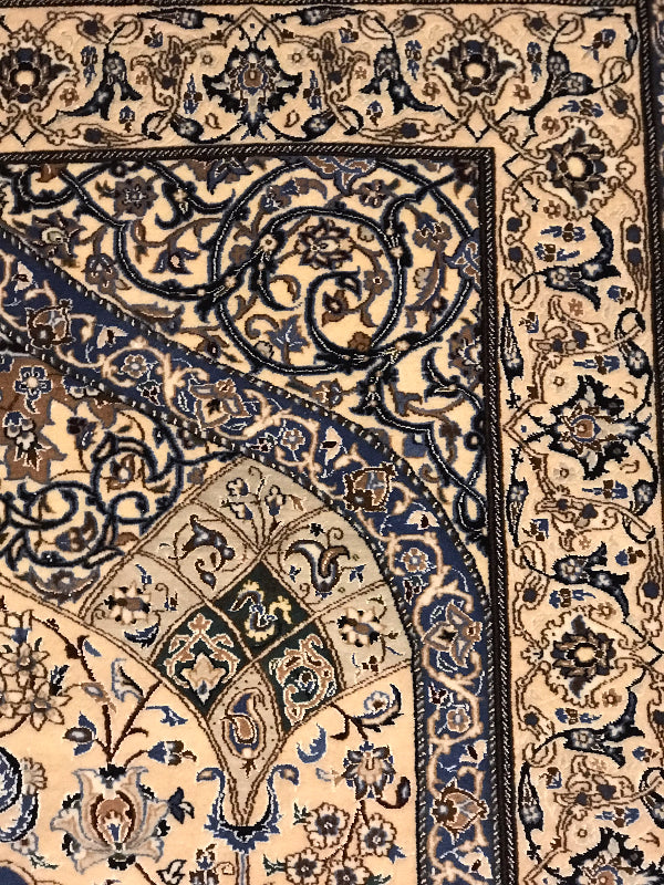 NAIN MEHRABI 4LA (820 KNOTS PER SQ.FEET) VERY FRINE  9