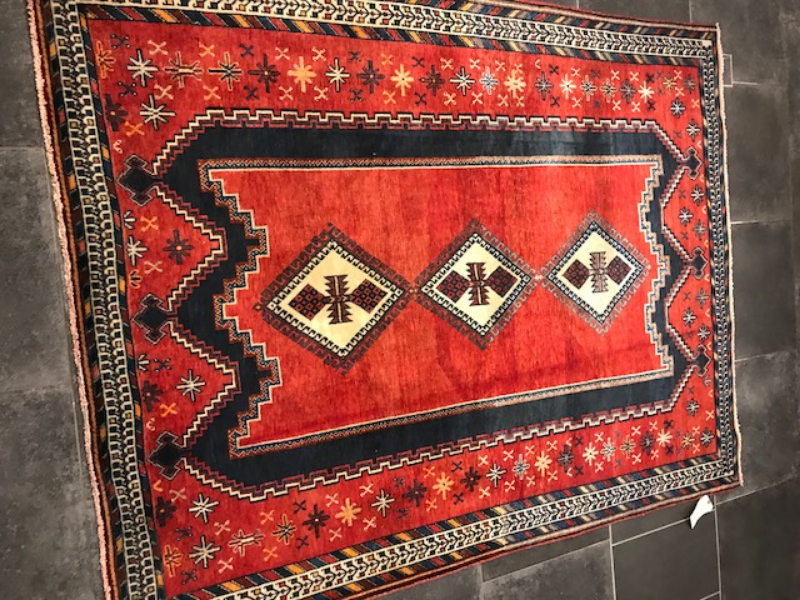 Sirjan 70 Years Old Wool on Cotton