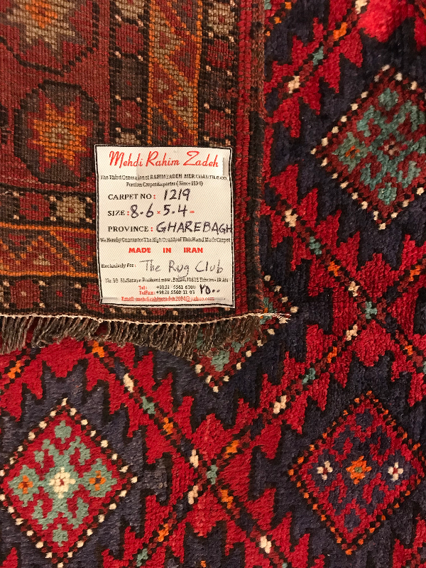 GHARABAGH RUG 0LD (UNIQUE ONE)